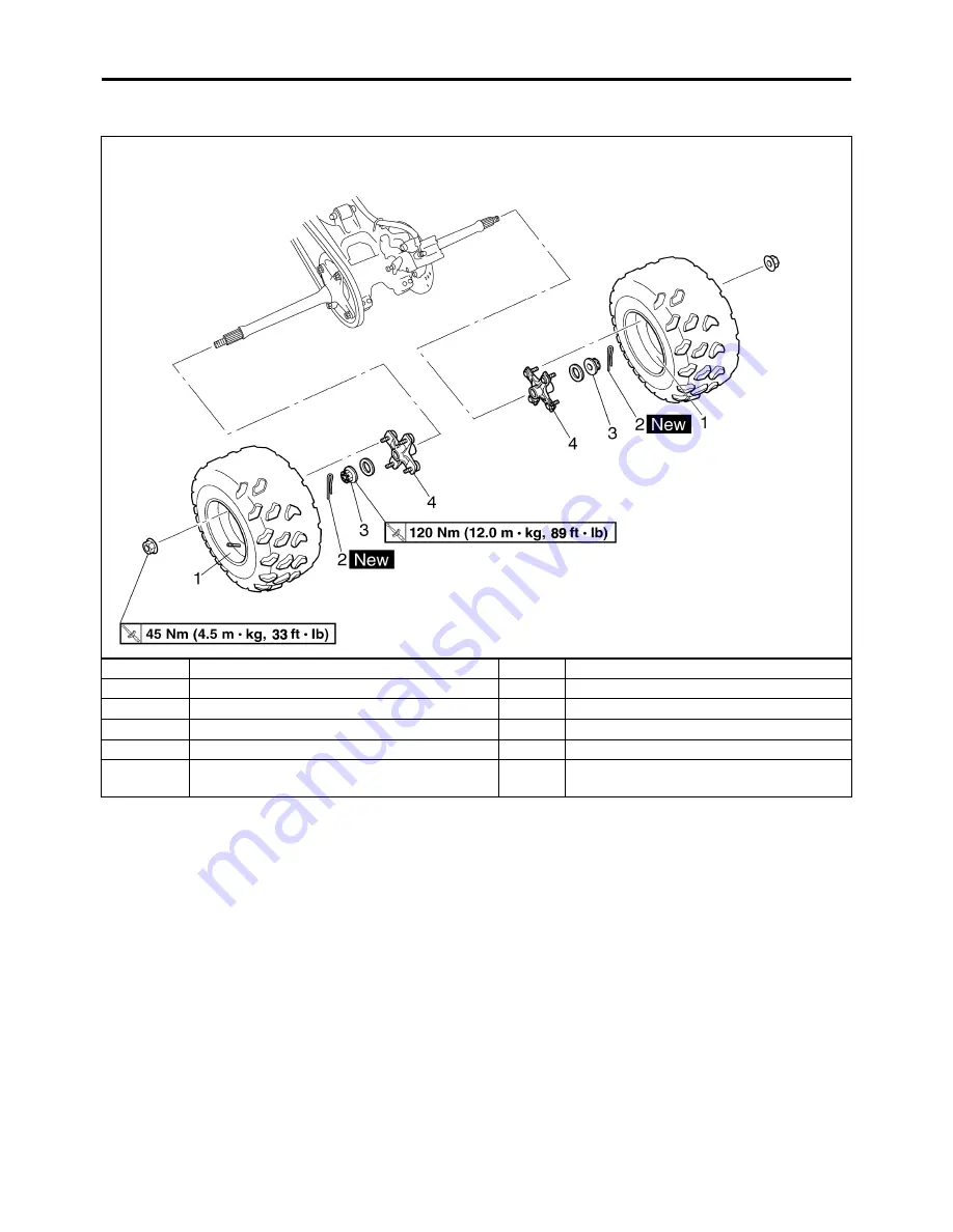 Yamaha 2009 YFM25RY Service Manual Download Page 110