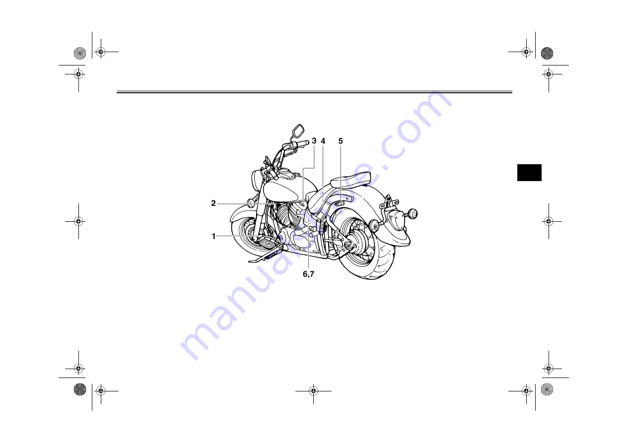 Yamaha 2011 V Star XVS650AA Owner'S Manual Download Page 15