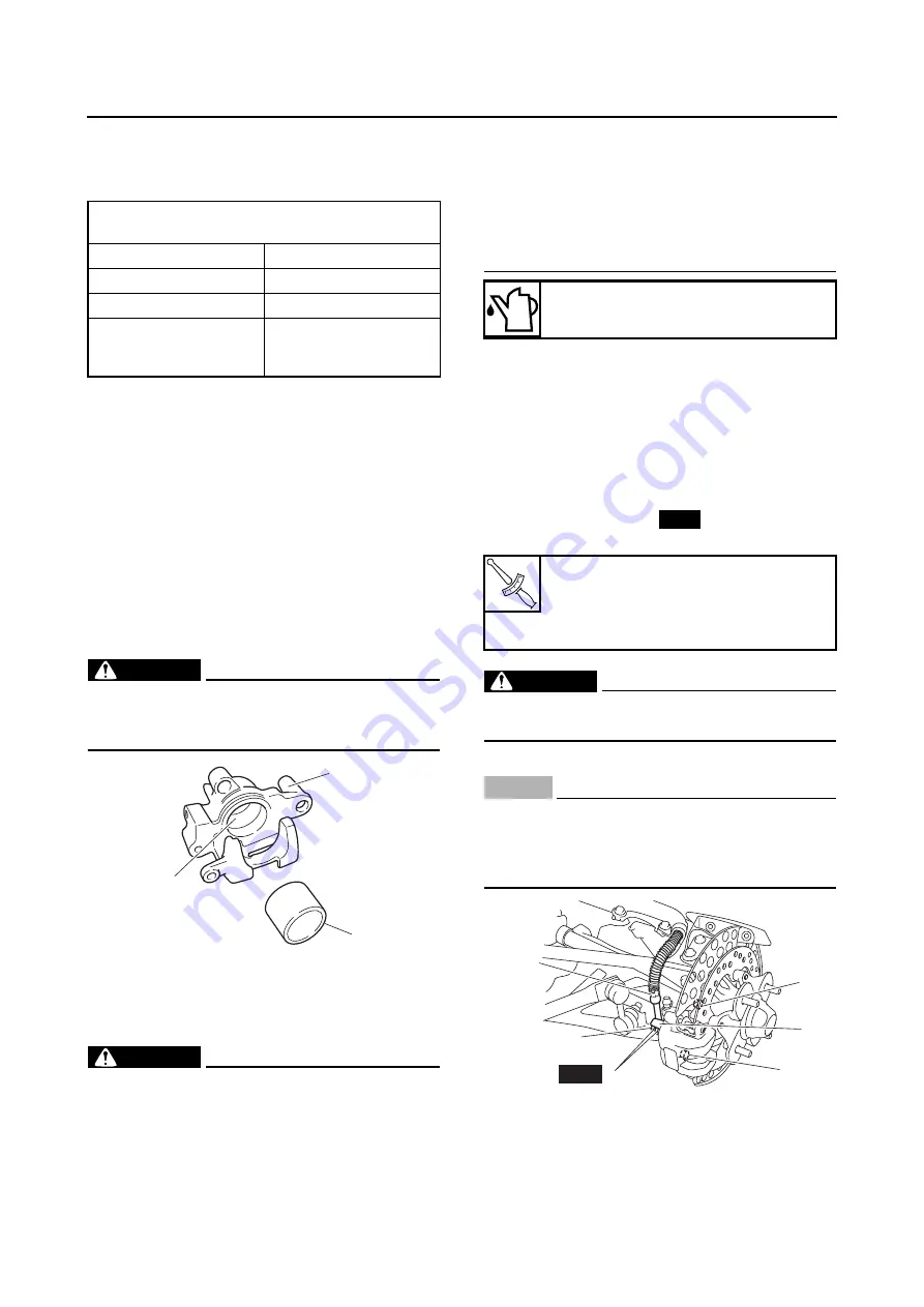 Yamaha 2016 Grizzly yfm700gplg Service Manual Download Page 168