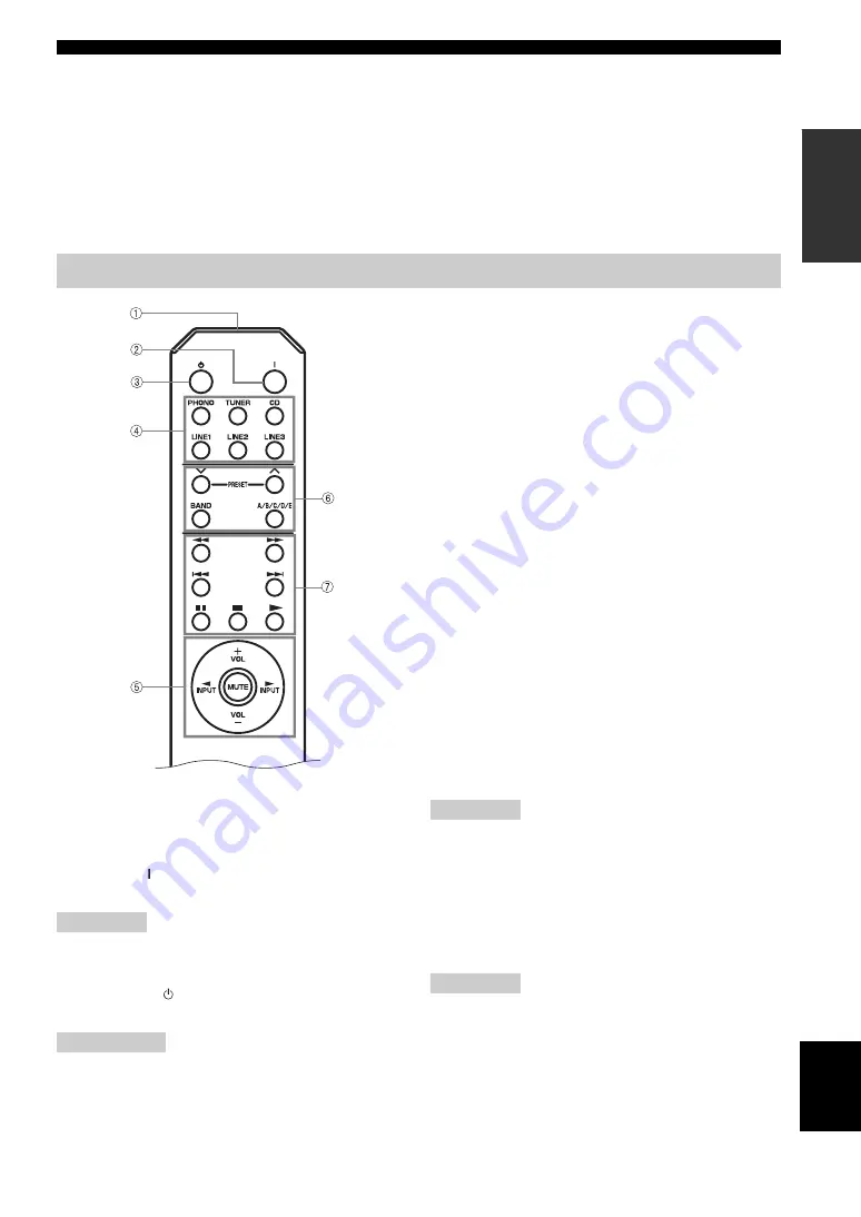 Yamaha A-S700 BL Owner'S Manual Download Page 113