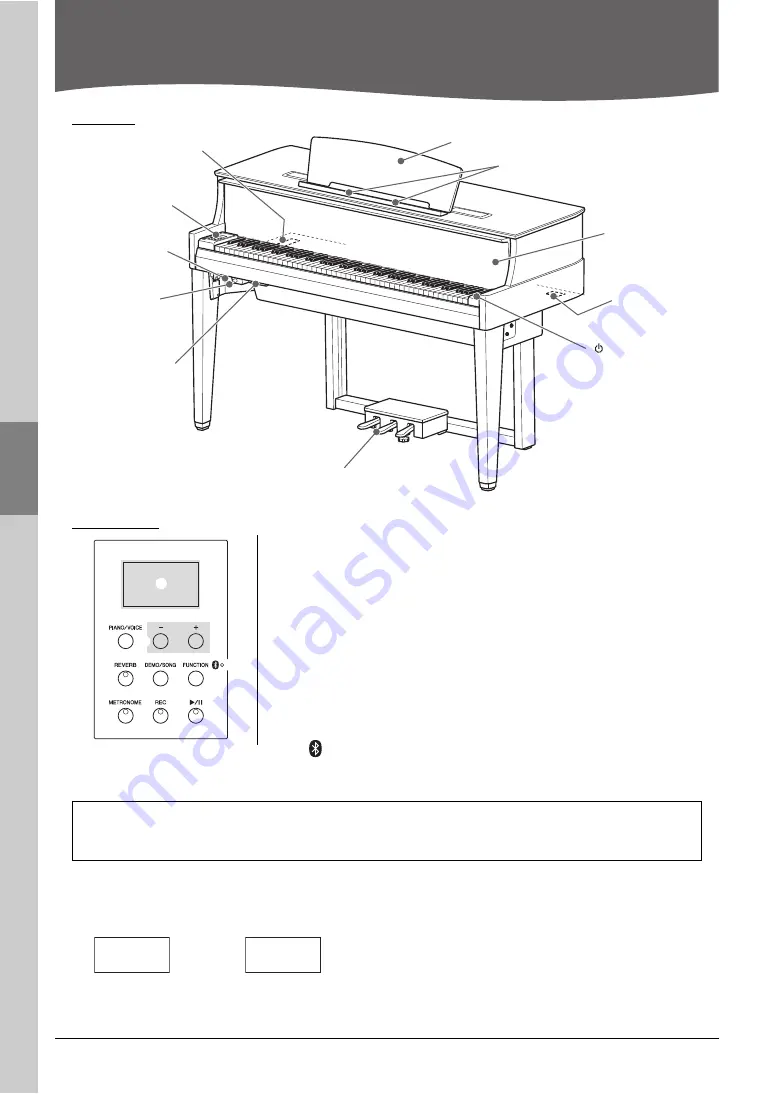 Yamaha AvantGrand N1X Скачать руководство пользователя страница 10