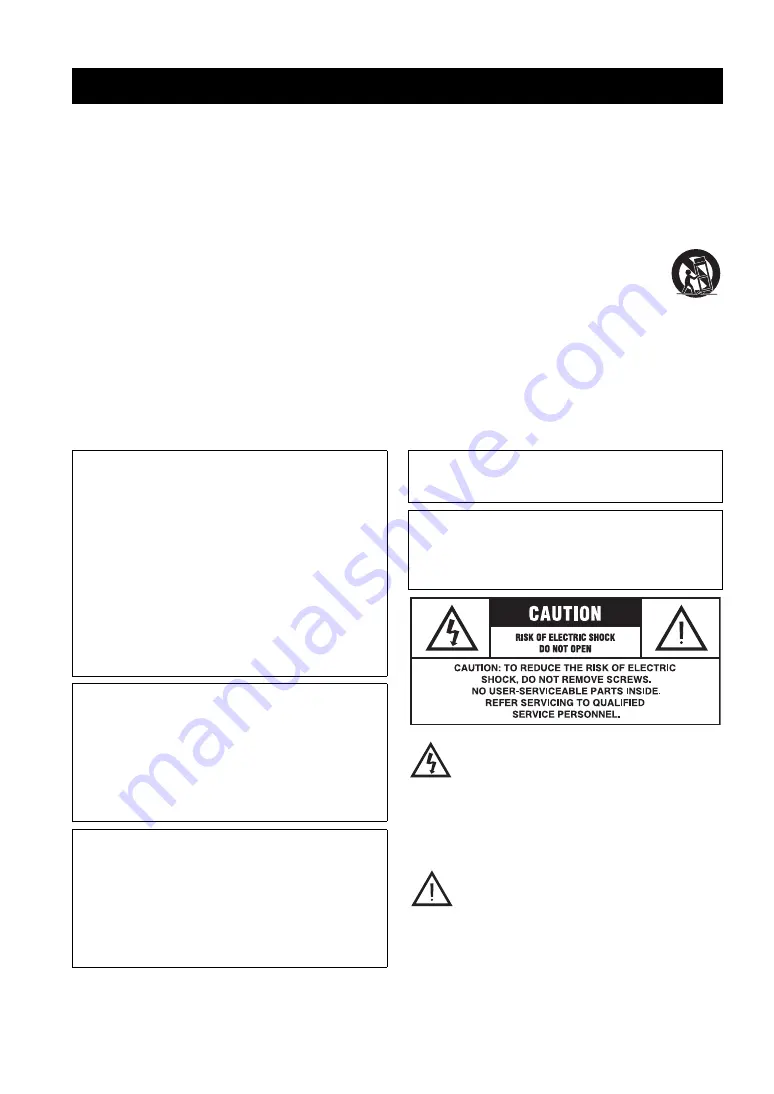 Yamaha BD-S671BL Owner'S Manual Download Page 2