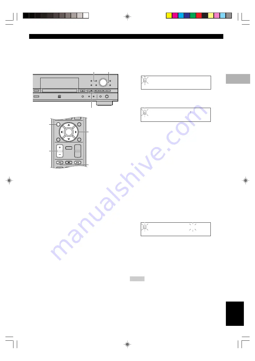 Yamaha CDR-HD1500HDD Owner'S Manual Download Page 41