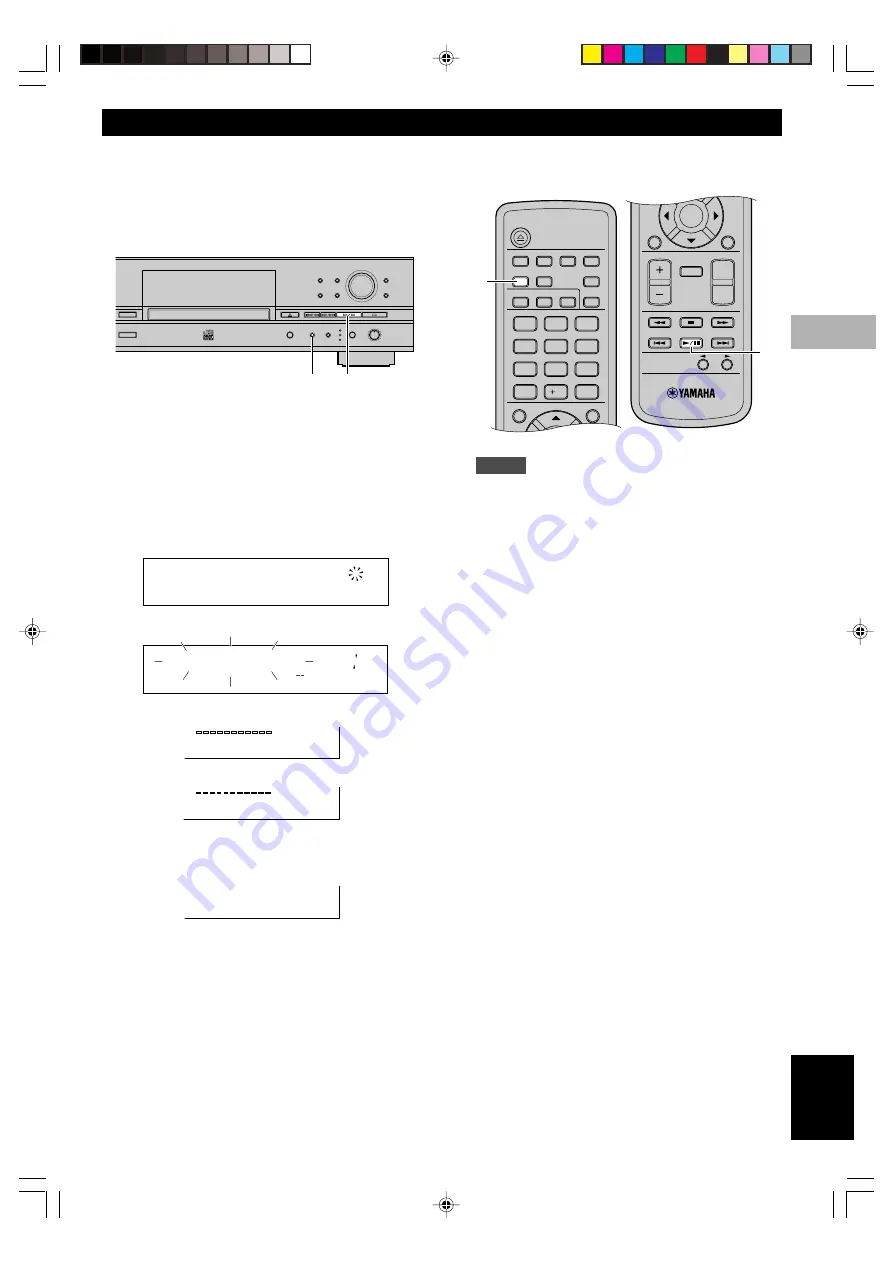 Yamaha CDR-HD1500HDD Owner'S Manual Download Page 53