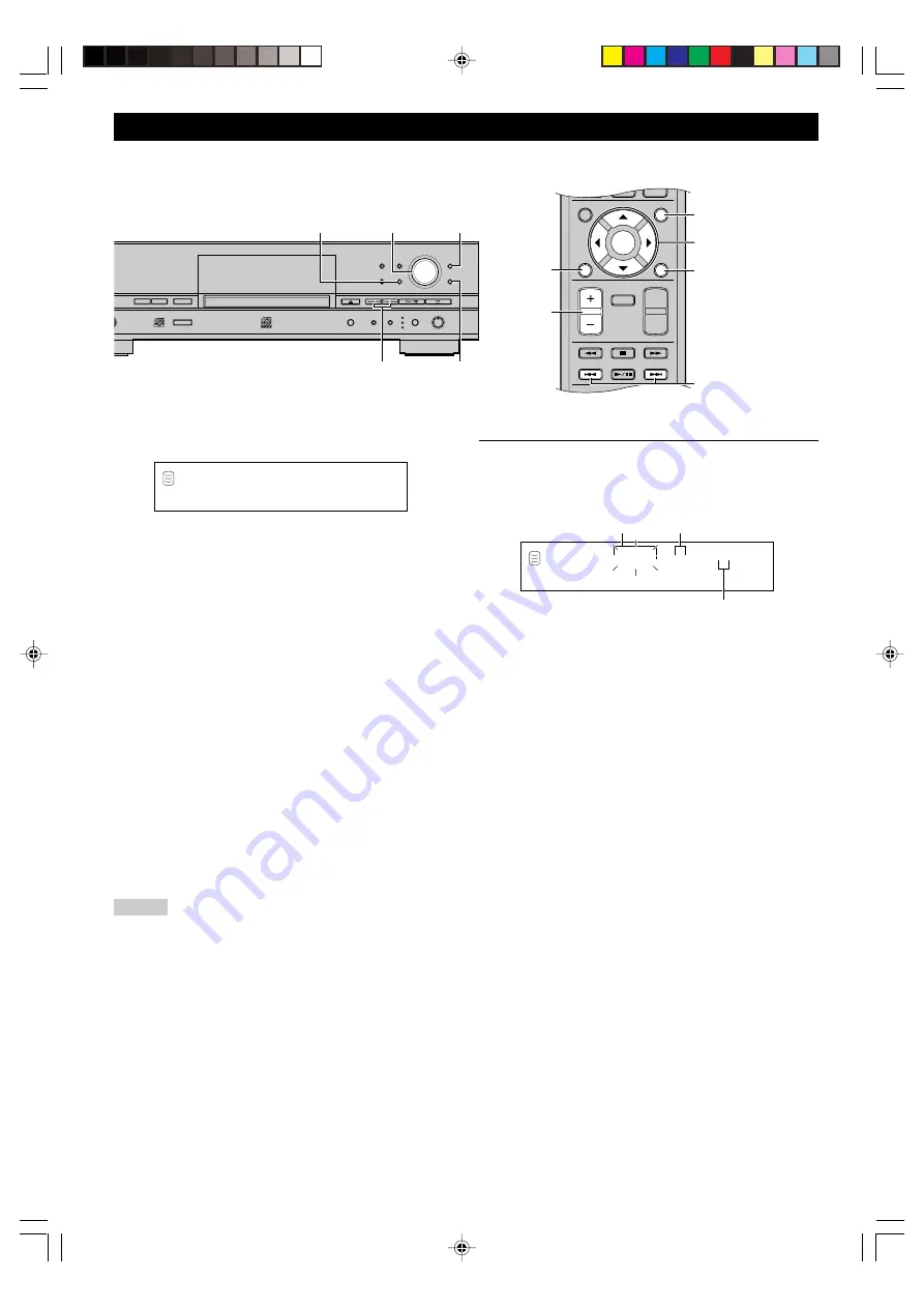 Yamaha CDR-HD1500HDD Owner'S Manual Download Page 58