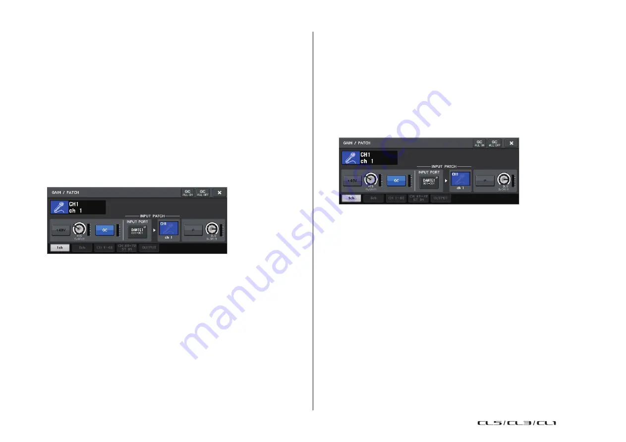 Yamaha CL1 Reference Manual Download Page 34