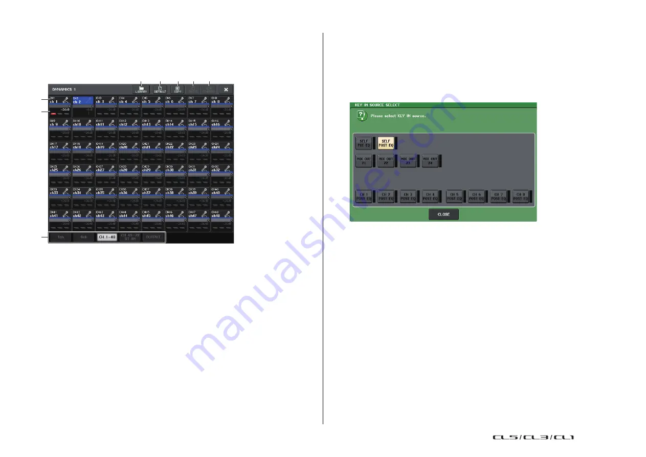 Yamaha CL1 Reference Manual Download Page 62