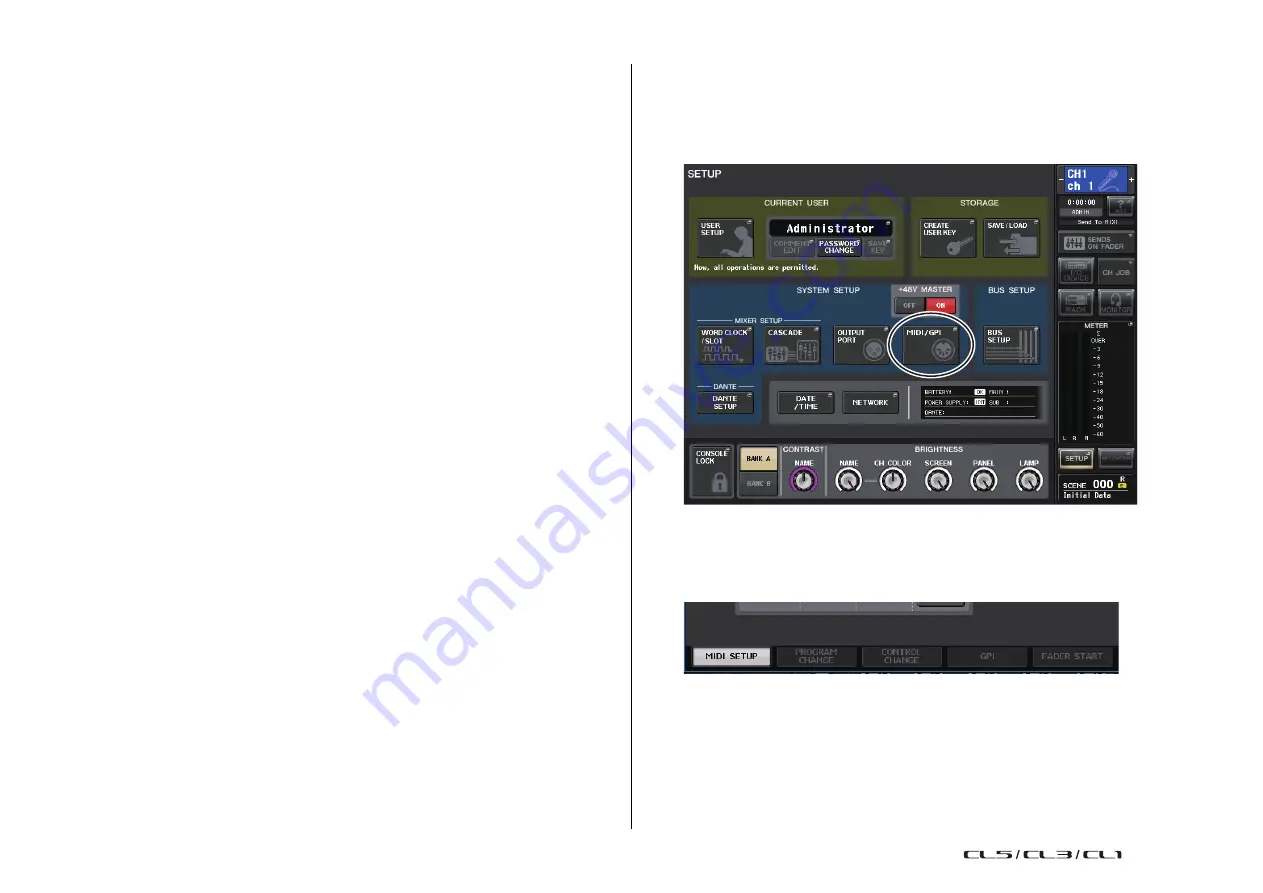 Yamaha CL1 Reference Manual Download Page 149