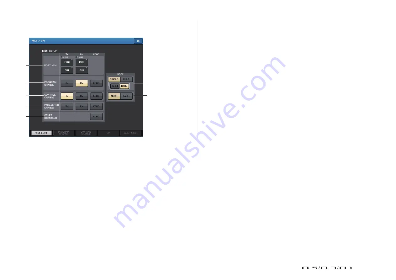 Yamaha CL1 Reference Manual Download Page 150