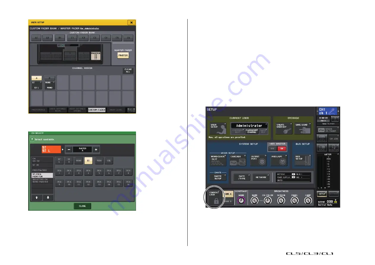 Yamaha CL1 Reference Manual Download Page 175