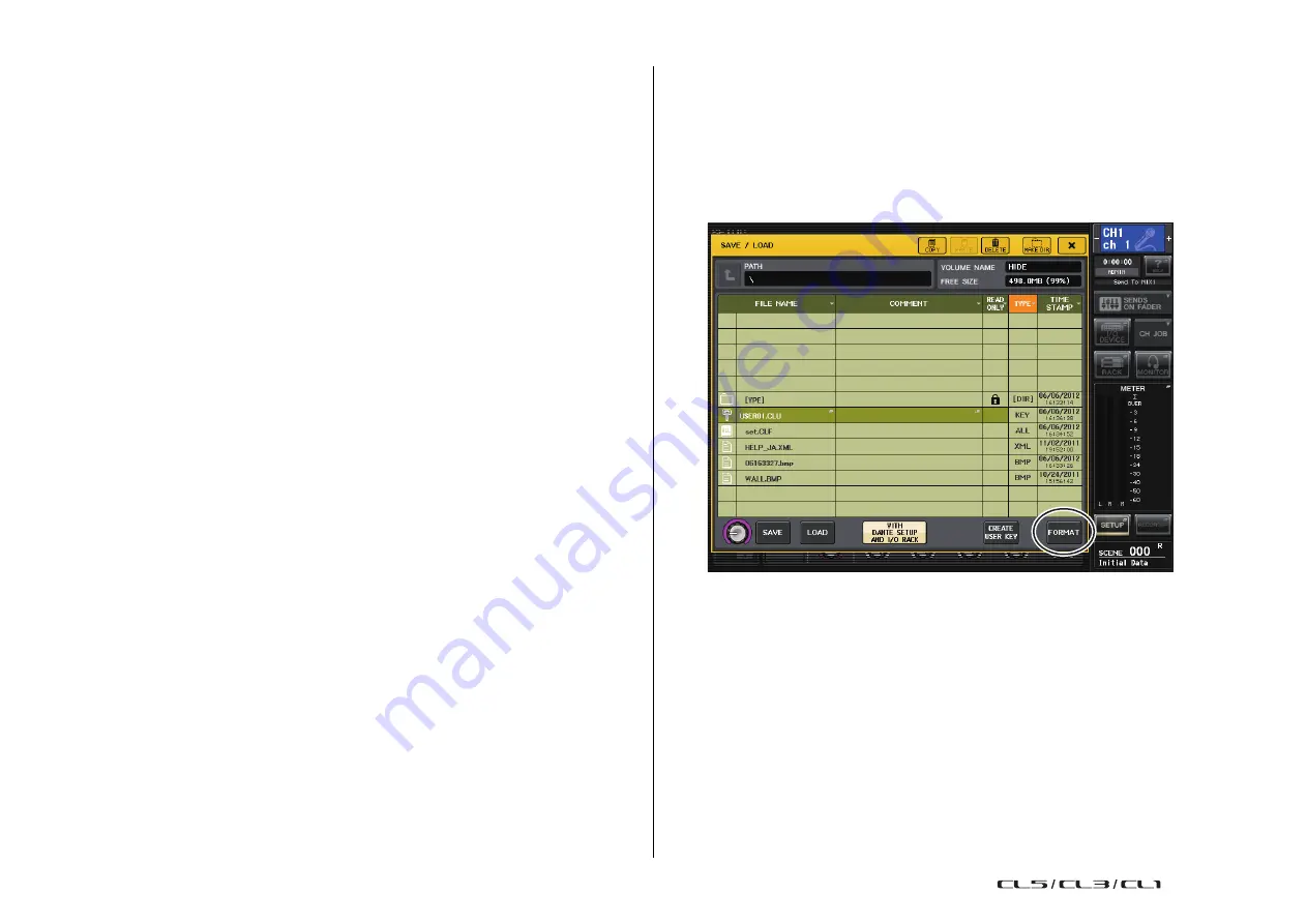 Yamaha CL1 Reference Manual Download Page 180