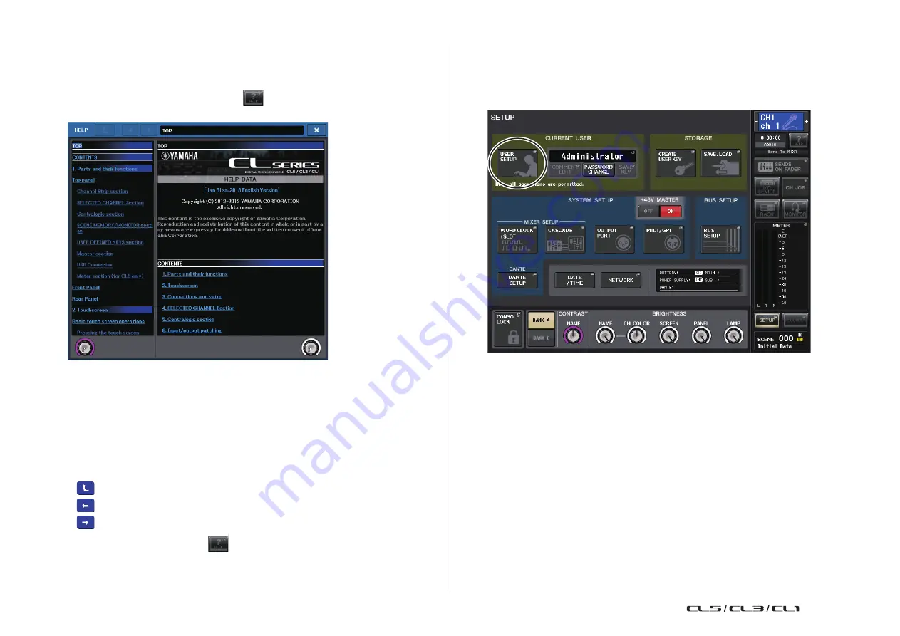 Yamaha CL1 Reference Manual Download Page 194