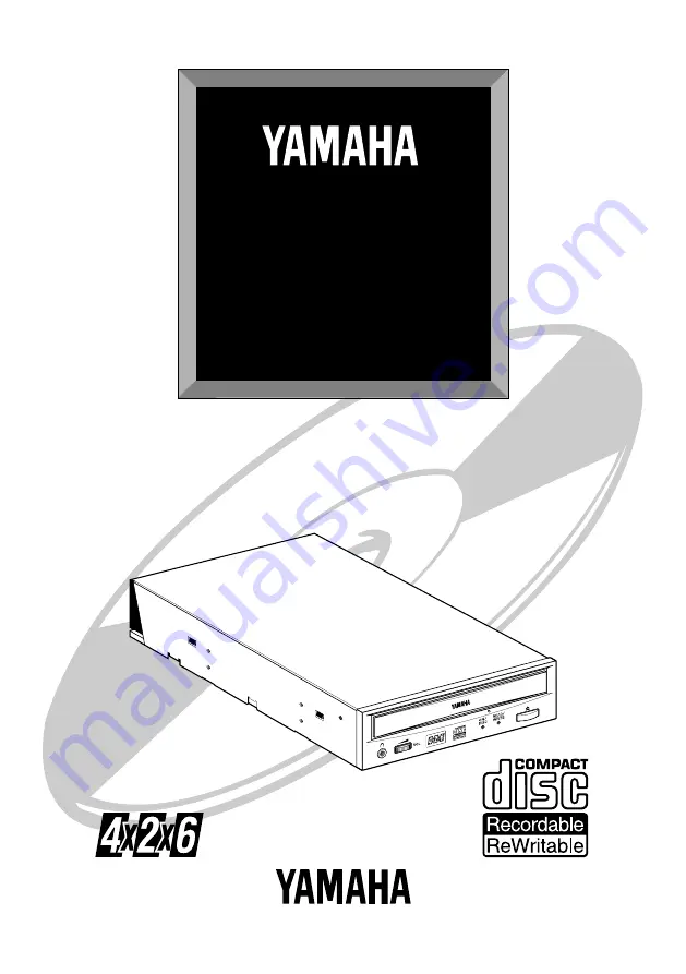 Yamaha CRW4260t-B User Manual Download Page 1