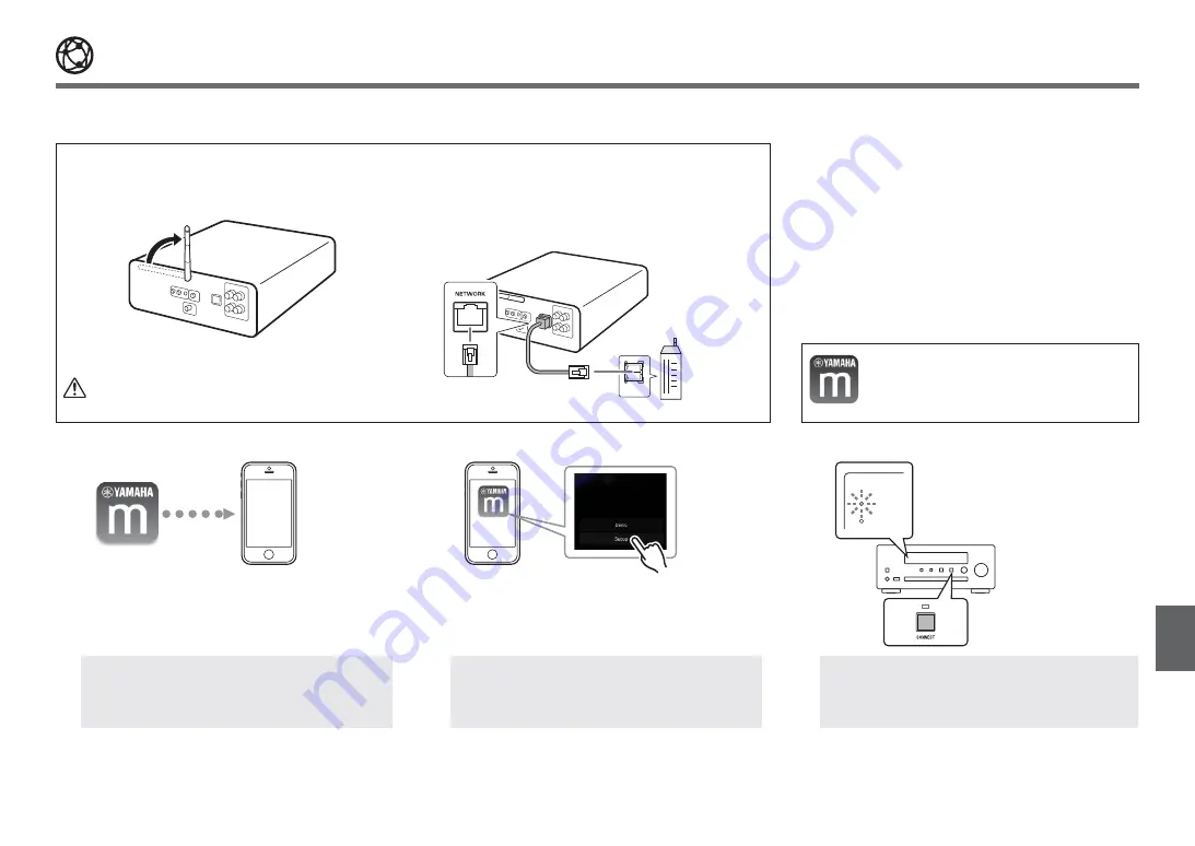 Yamaha CRX-N470D Quick Manual Download Page 77