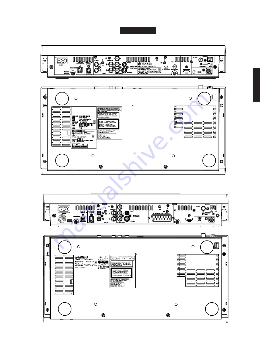 Yamaha DVX-1000 Service Manual Download Page 7