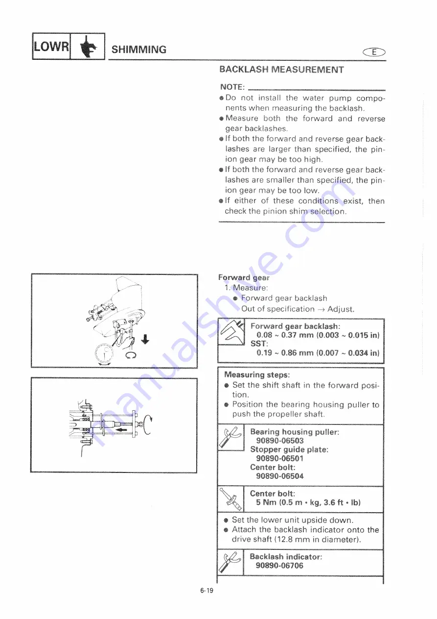 Yamaha E9.9C Service Manual Download Page 210