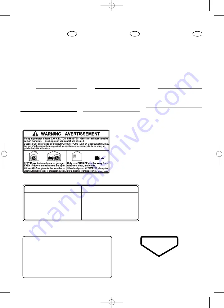 Yamaha EF5500TE Owner'S Manual Download Page 15