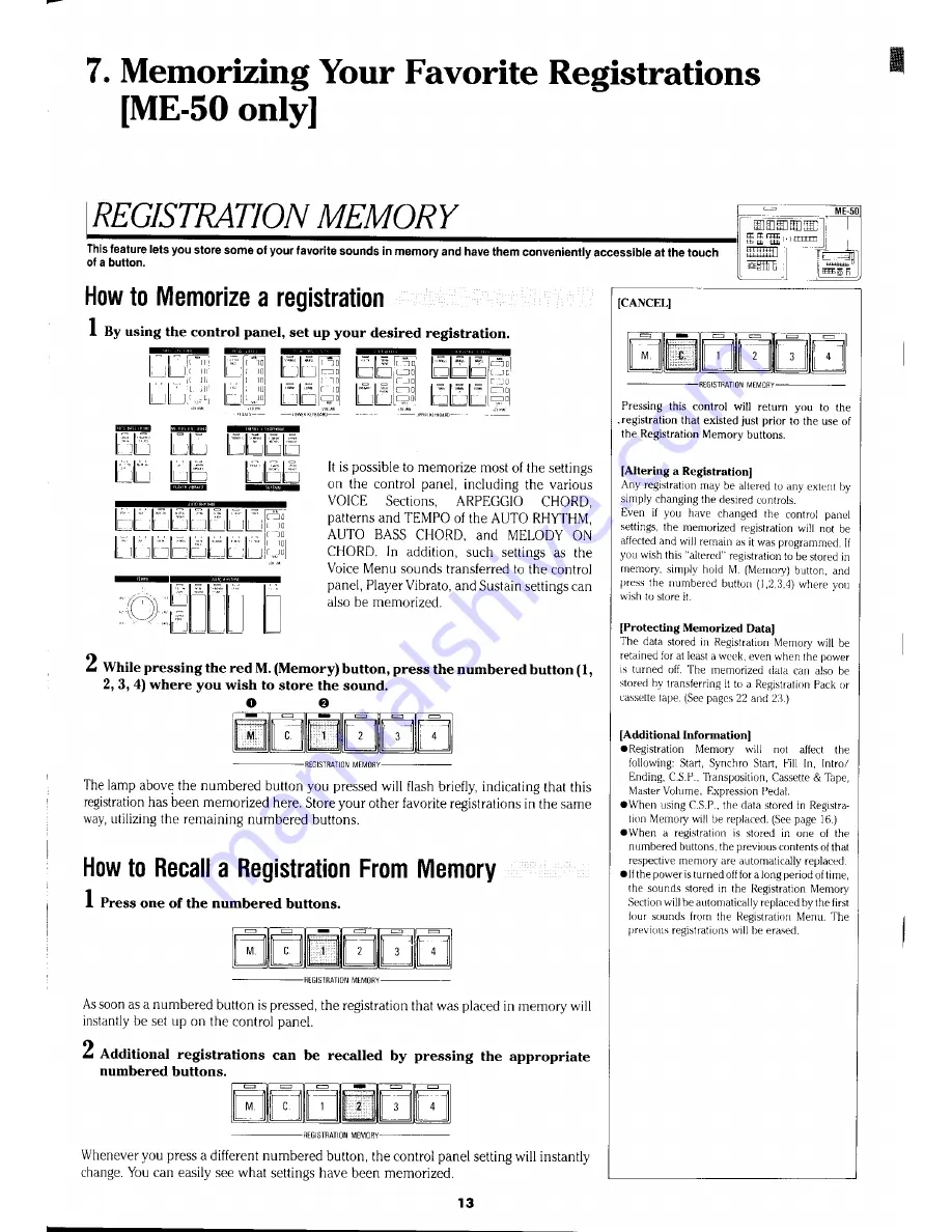 Yamaha Electone ME-50 Manual Download Page 17