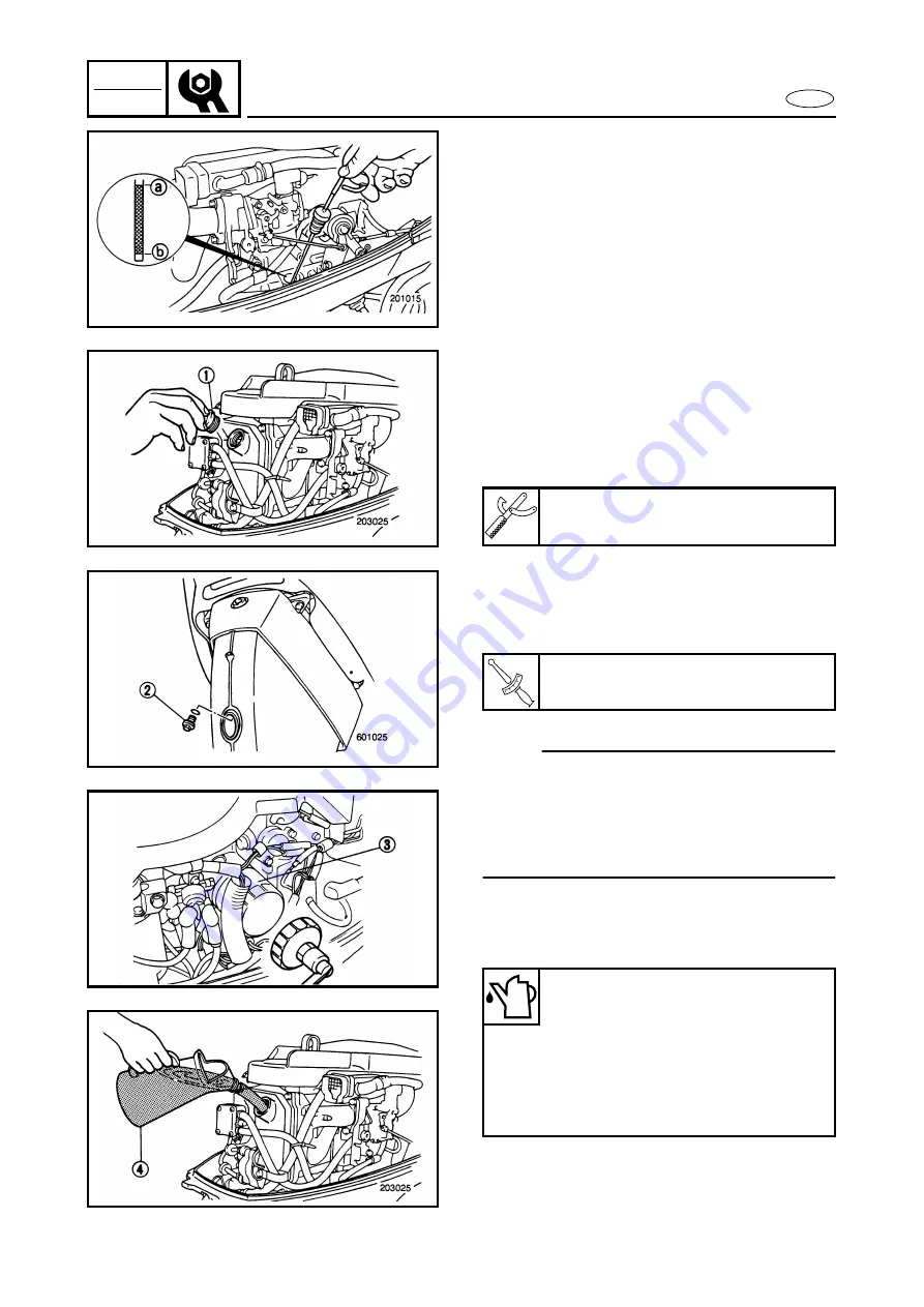 Yamaha F20A Service Manual Download Page 70