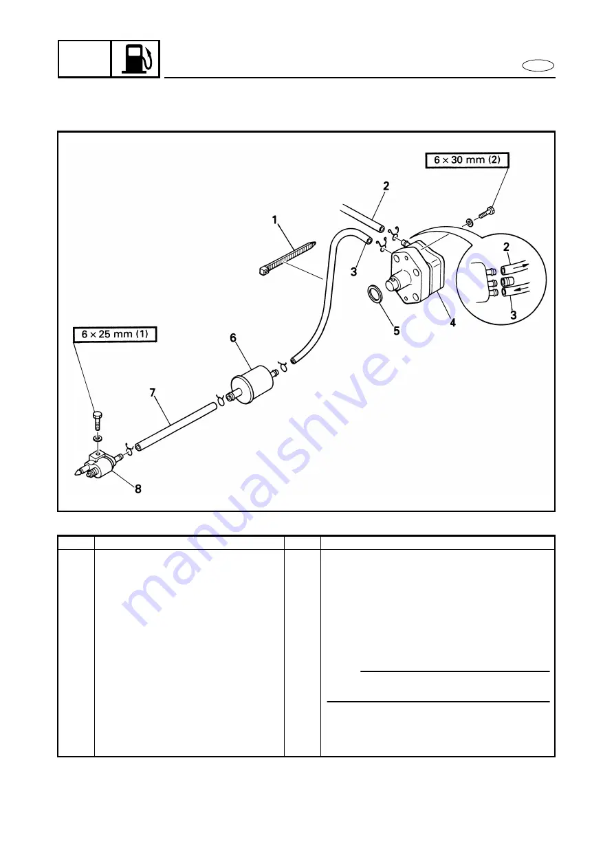 Yamaha F20A Service Manual Download Page 91