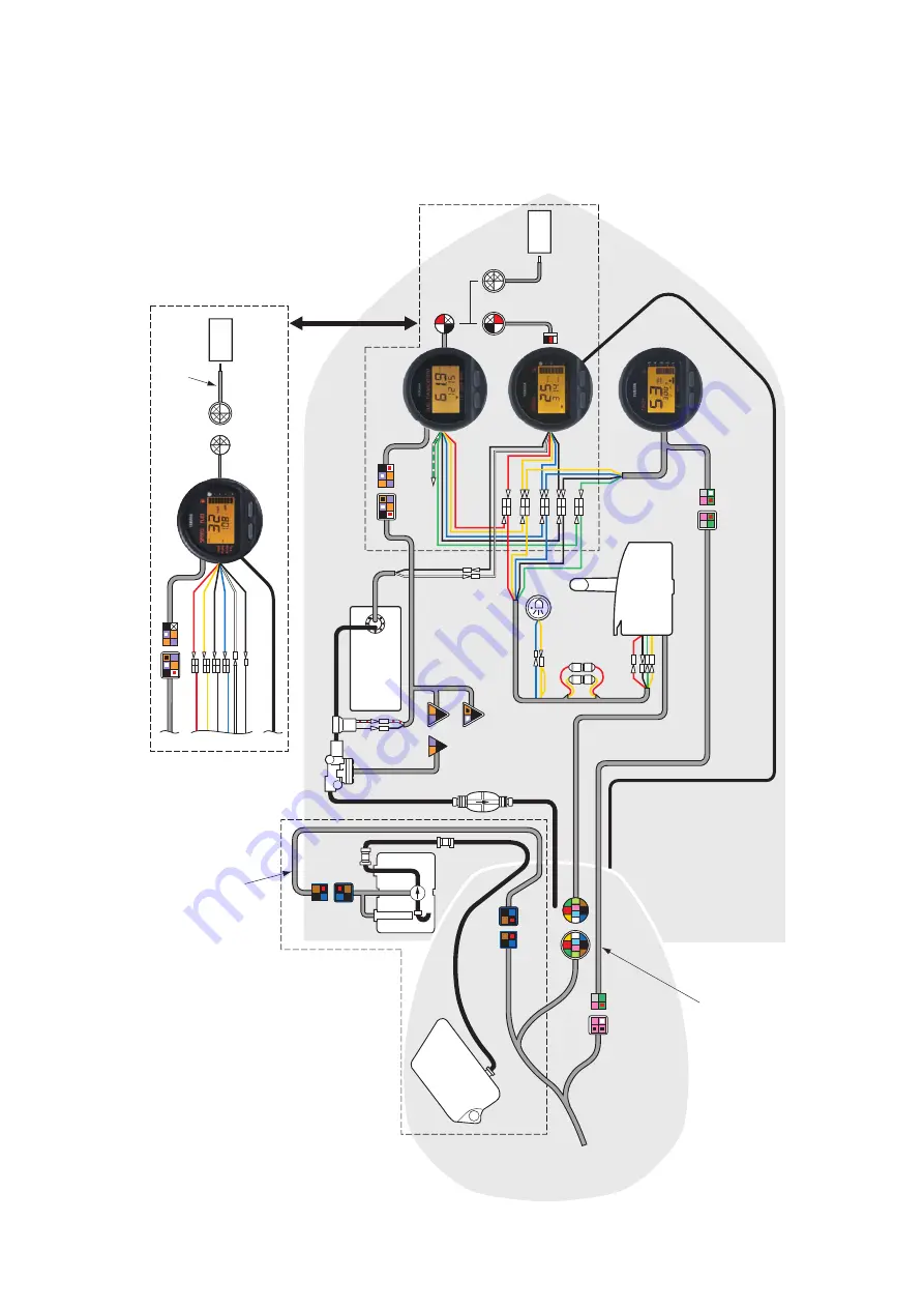 Yamaha F70AET Rigging Manual Download Page 202