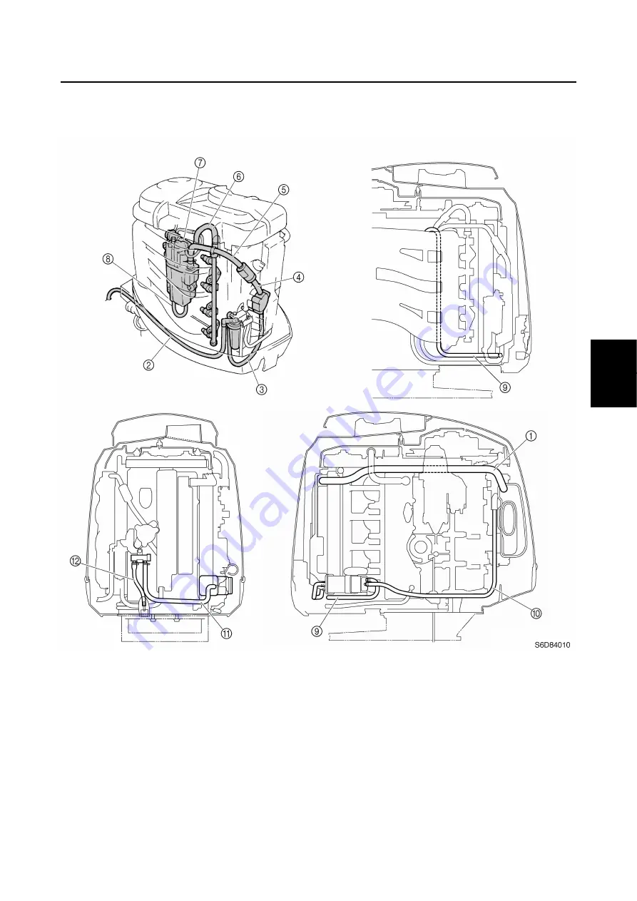 Yamaha F80BETL Service Manual Download Page 49