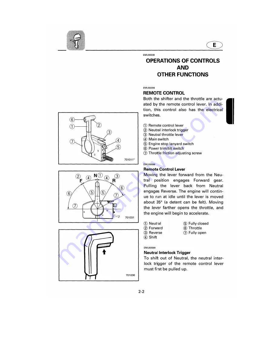 Yamaha F80Y Owner'S Manual Download Page 25