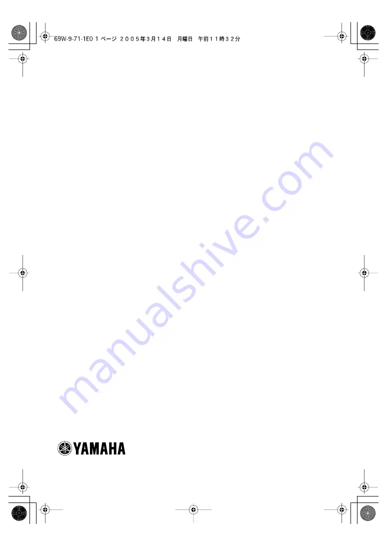 Yamaha FT60B Owner'S Manual Download Page 70