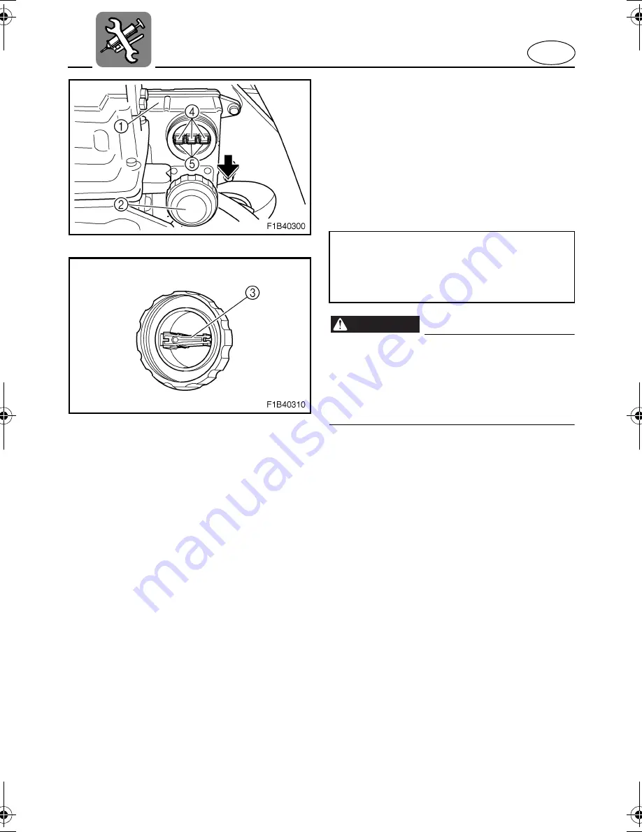 Yamaha FX High Output WaveRunner 2005 Owner'S/Operator'S Manual Download Page 120