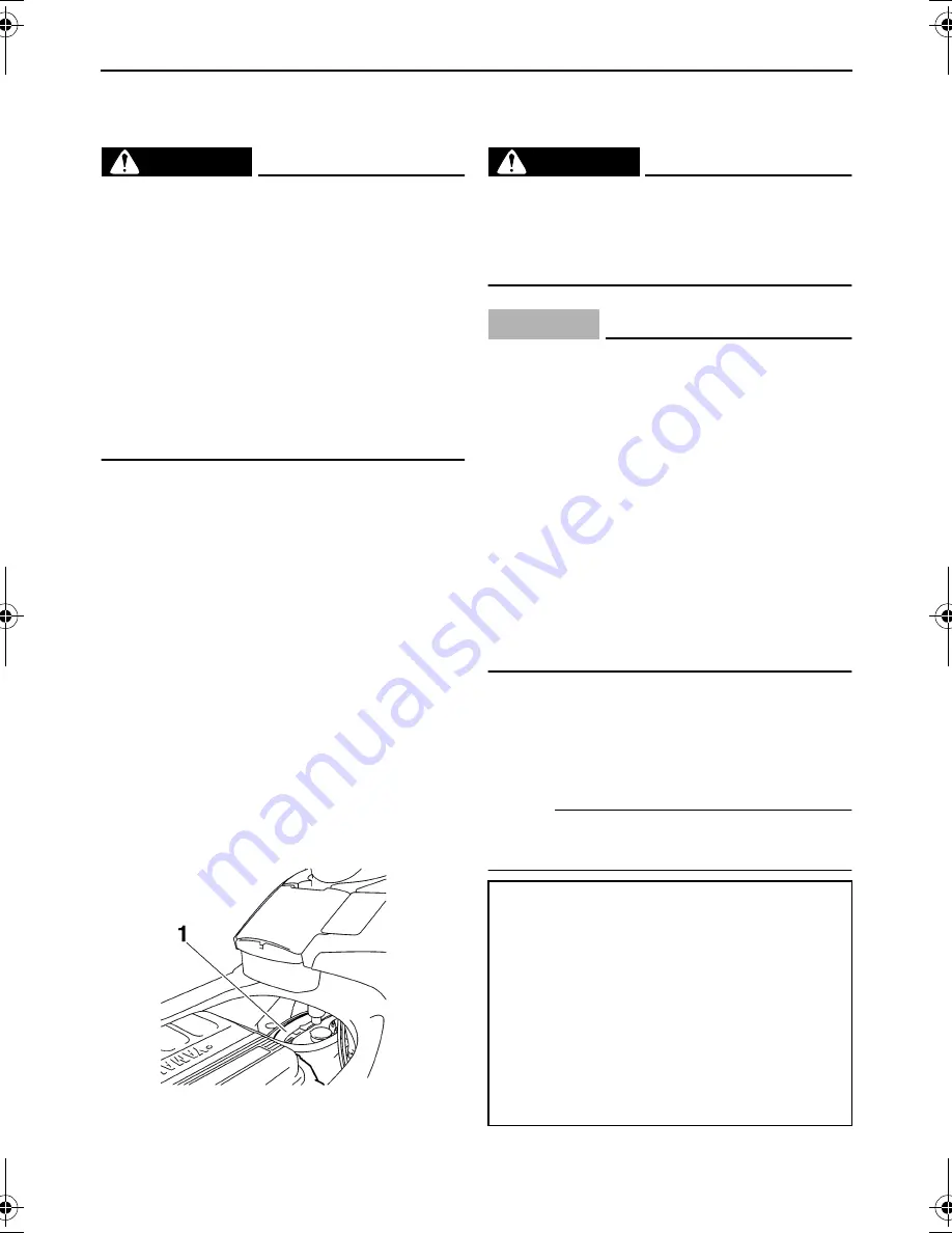 Yamaha FX High Output WaveRunner 2008 Owner'S/Operator'S Manual Download Page 91