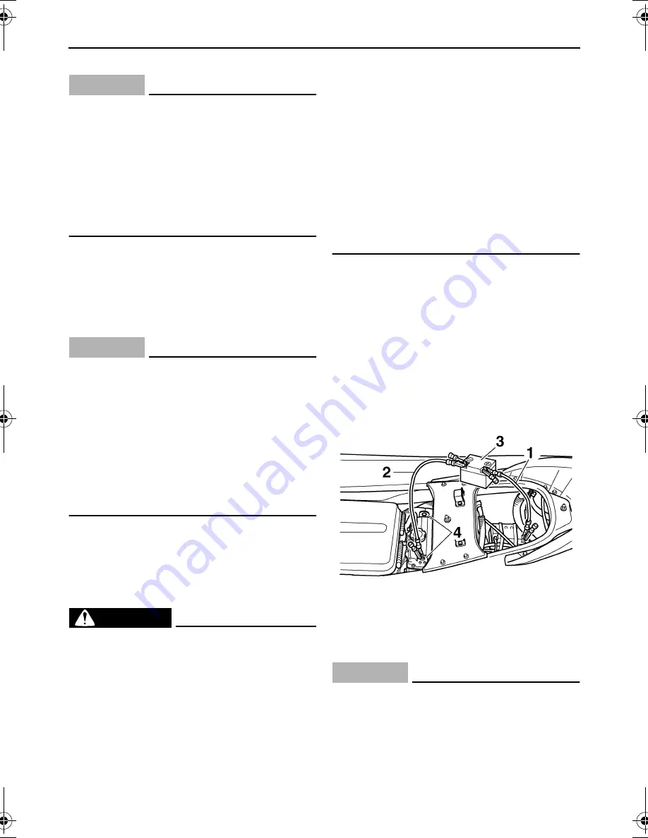 Yamaha FX High Output WaveRunner 2008 Owner'S/Operator'S Manual Download Page 104