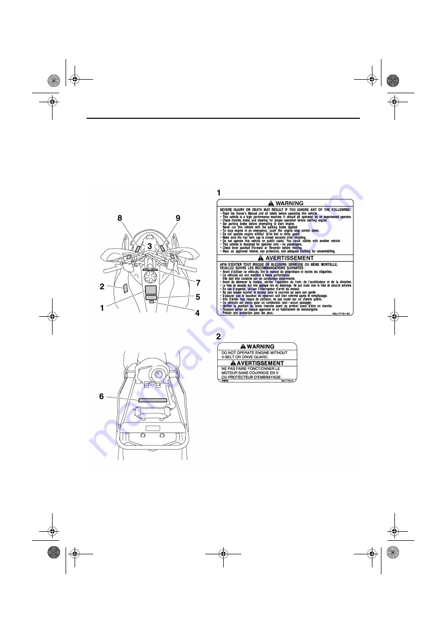 Yamaha FX Nytro FX10Y Owner'S Manual Download Page 7