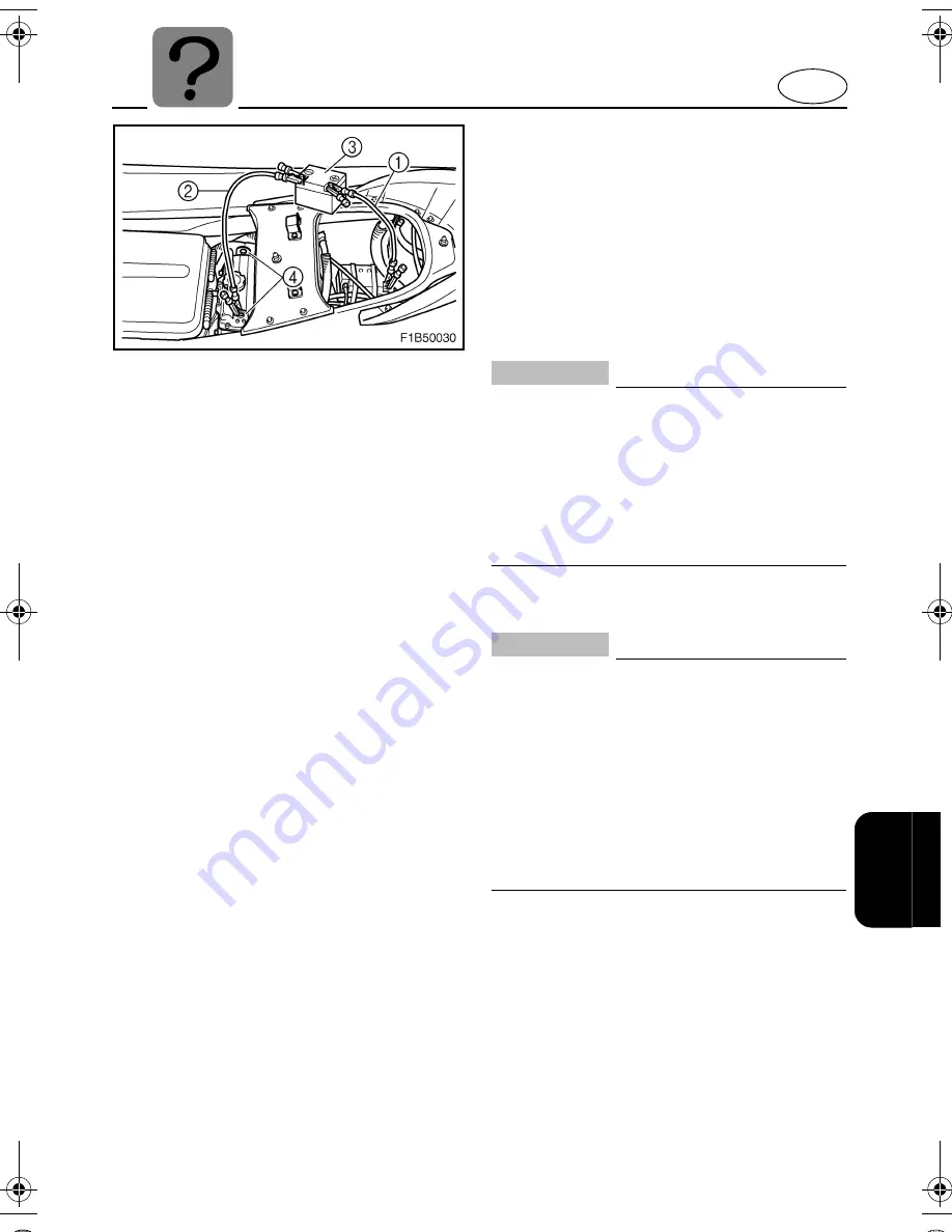 Yamaha FX140 WaveRunner 2003 Owner'S/Operator'S Manual Download Page 123