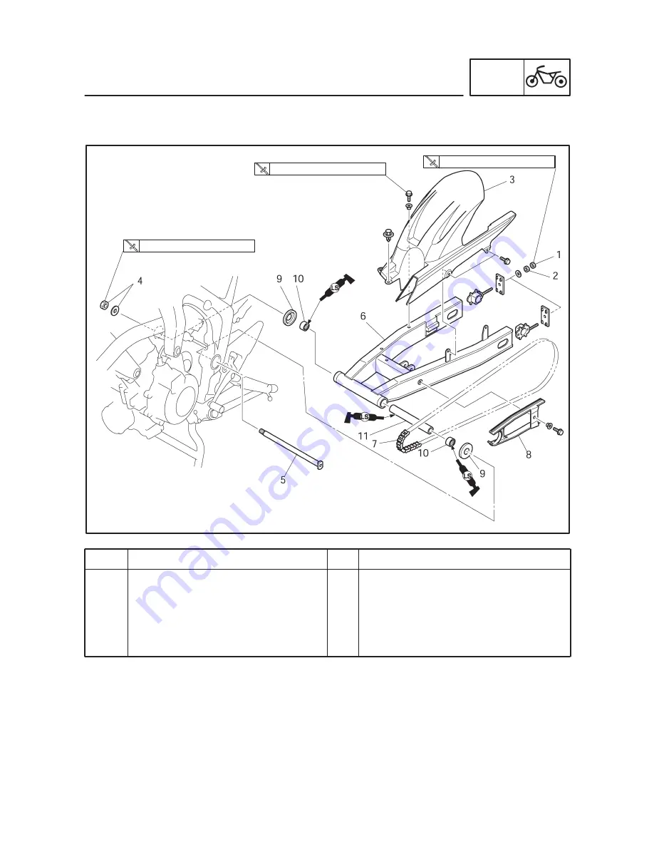 Yamaha FZ6-SS 2004 Service Manual Download Page 215