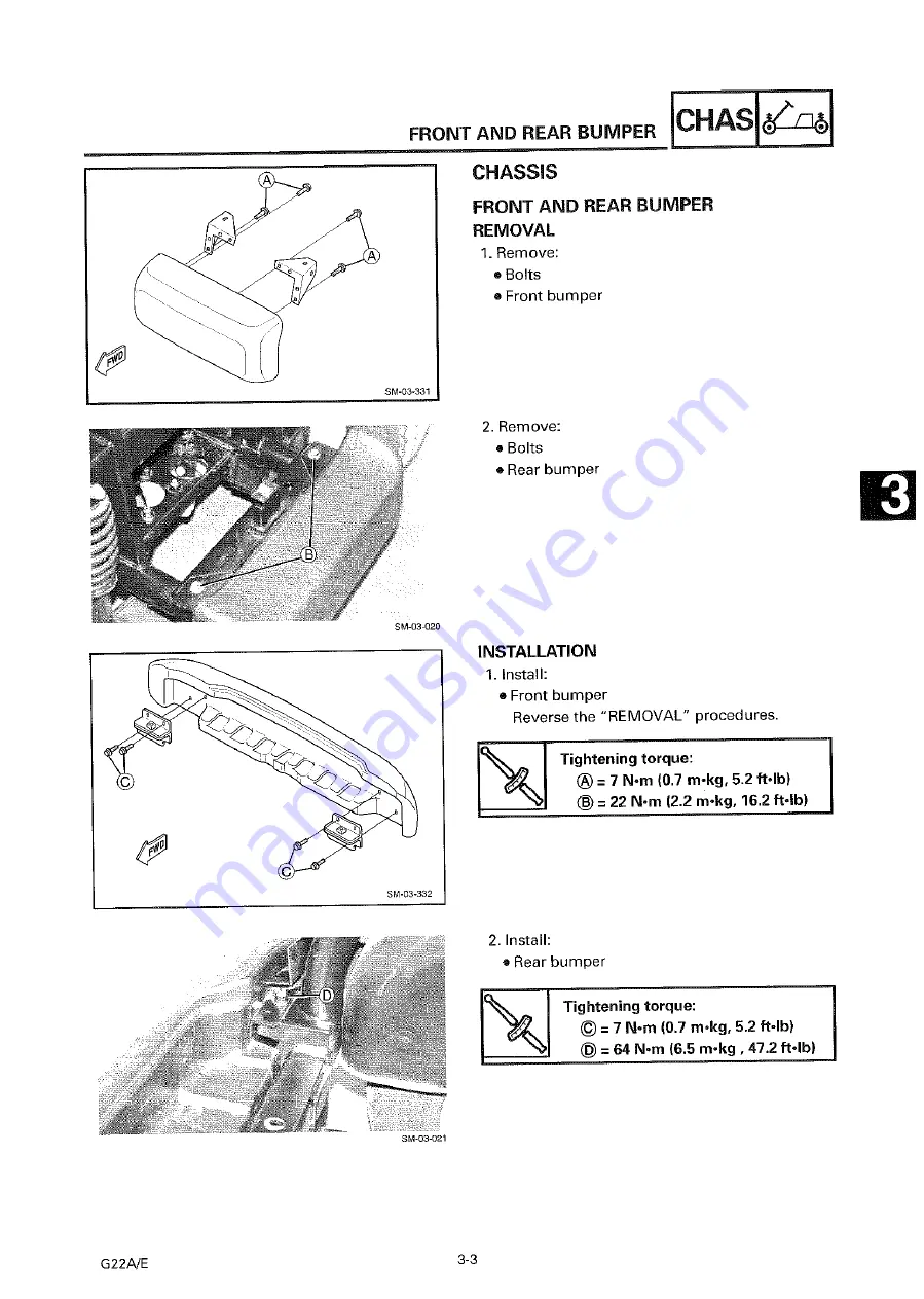 Yamaha G22 A/E Скачать руководство пользователя страница 75