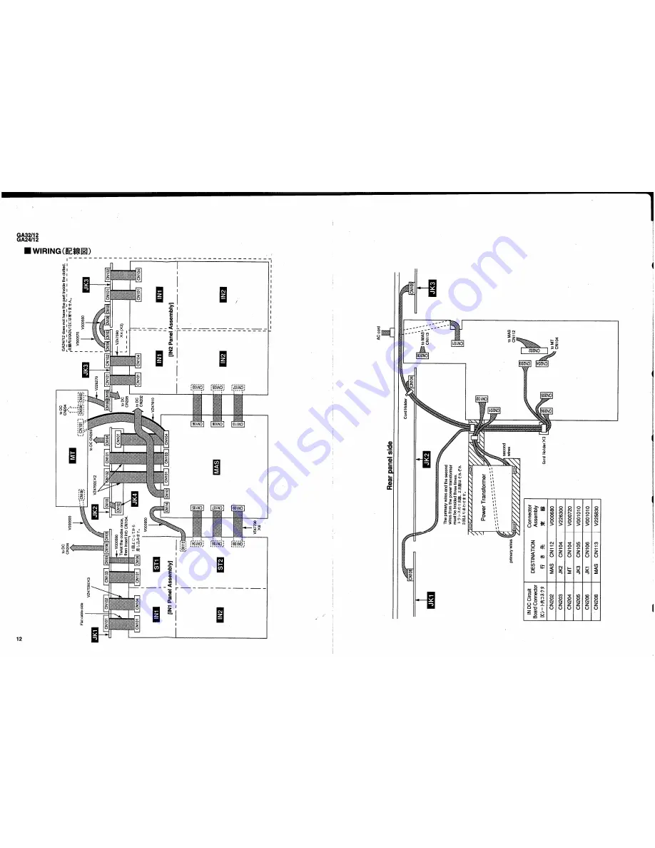 Yamaha GA32/12 GA24/12 Service Manual Download Page 12