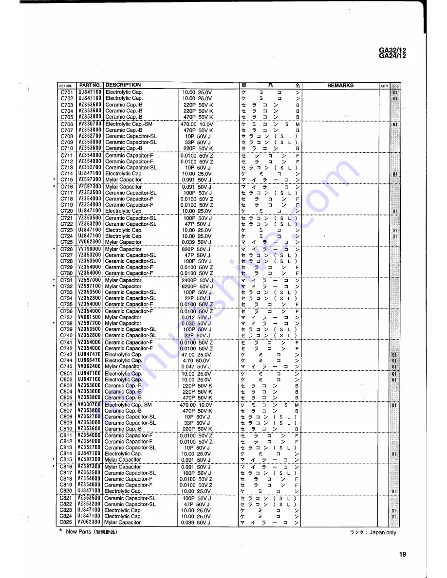 Yamaha GA32/12 GA24/12 Скачать руководство пользователя страница 69