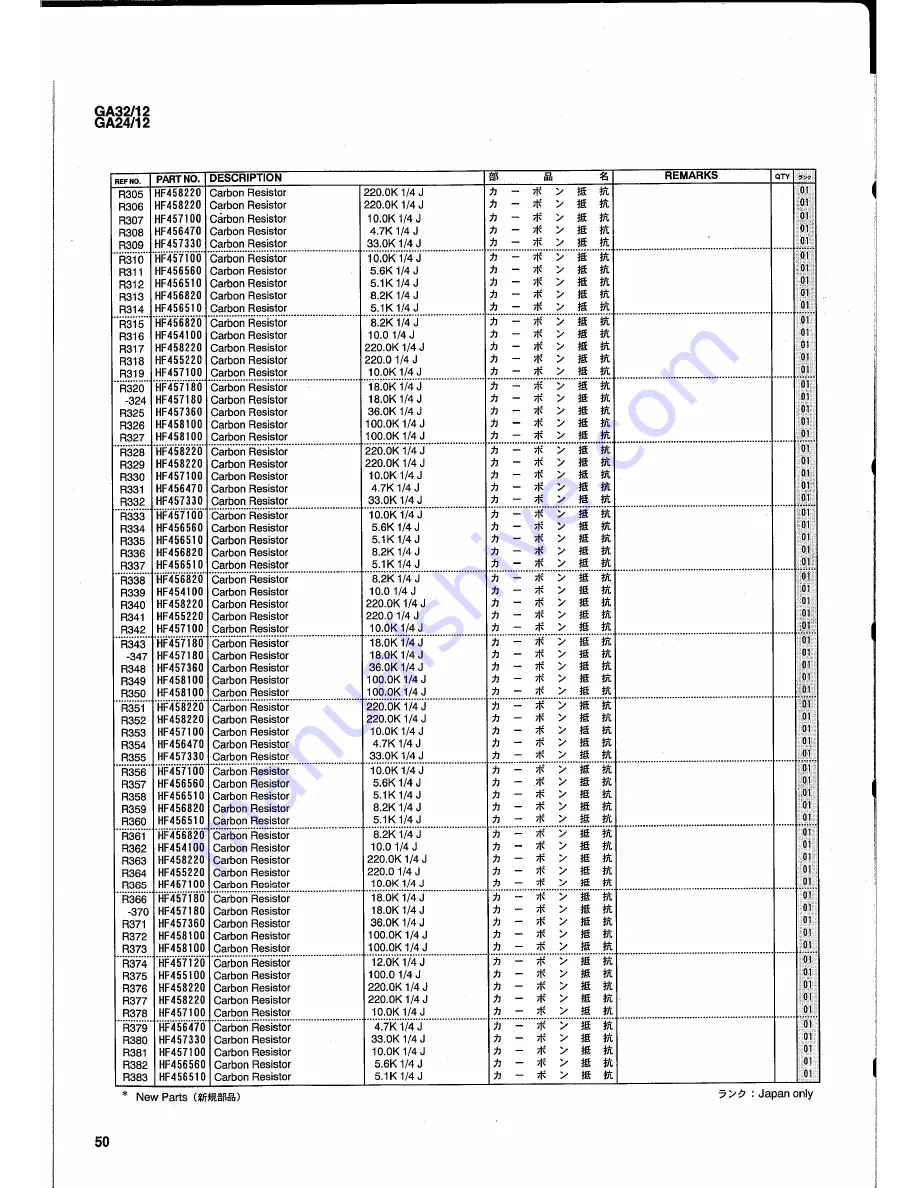 Yamaha GA32/12 GA24/12 Service Manual Download Page 100