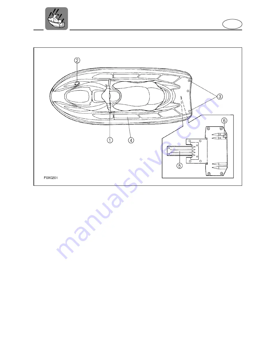 Yamaha GP1200R WaveRunner 2001 Скачать руководство пользователя страница 28