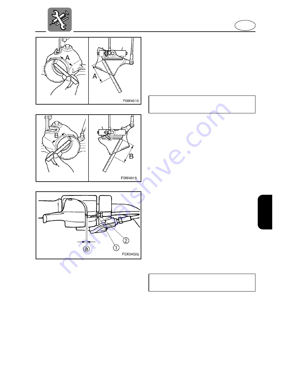 Yamaha GP1200R WaveRunner 2001 Owner'S/Operator'S Manual Download Page 97