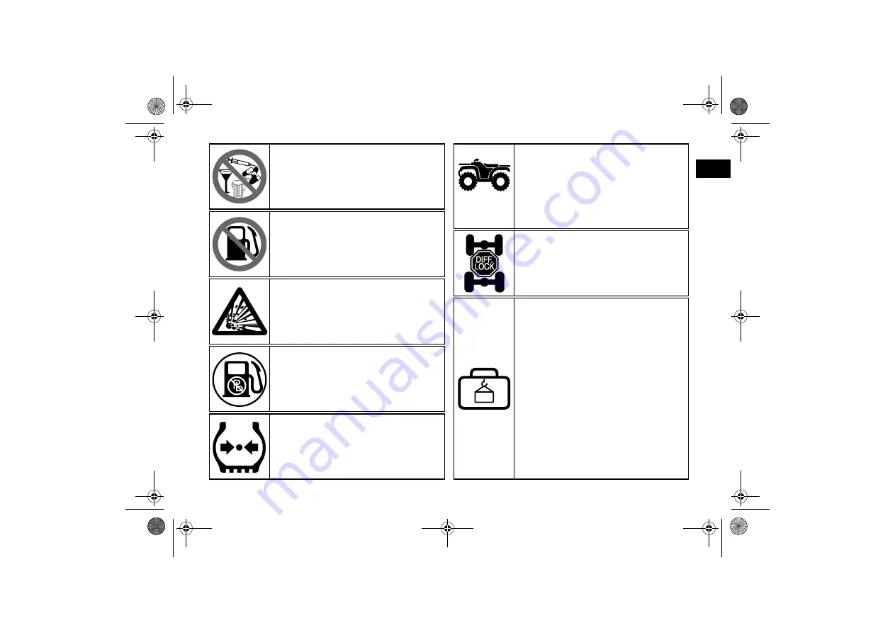 Yamaha GRIZZLY 350 YFM35FGZ Owner'S Manual Download Page 15