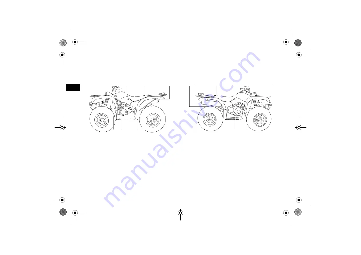 Yamaha GRIZZLY 350 YFM35GZ Owner'S Manual Download Page 24