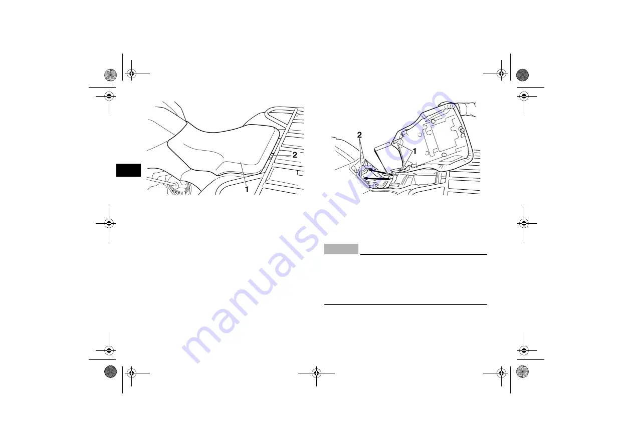 Yamaha GRIZZLY 350 YFM35GZ Owner'S Manual Download Page 38