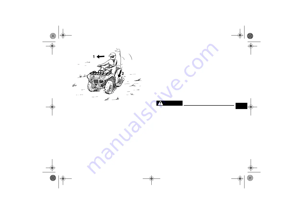 Yamaha GRIZZLY 350 YFM35GZ Owner'S Manual Download Page 69