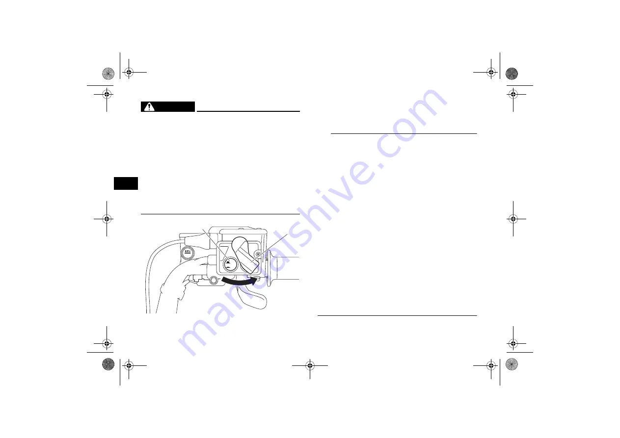 Yamaha GRIZZLY YFM70GPAN Owner'S Manual Download Page 38