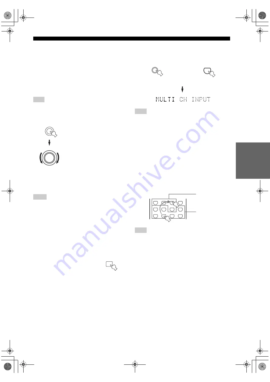 Yamaha HTR-5790 Owner'S Manual Download Page 35