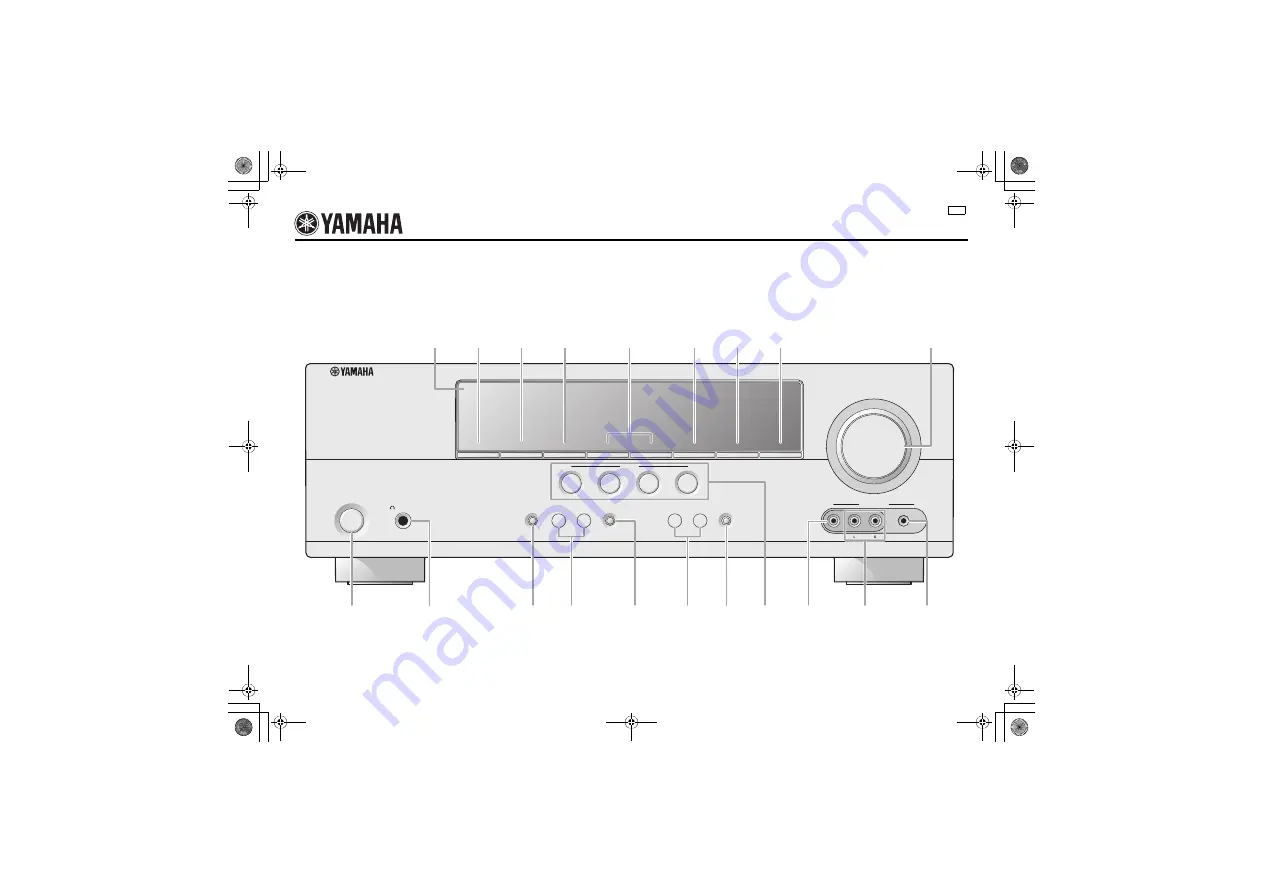 Yamaha HTR 6230 - AV Receiver Скачать руководство пользователя страница 61