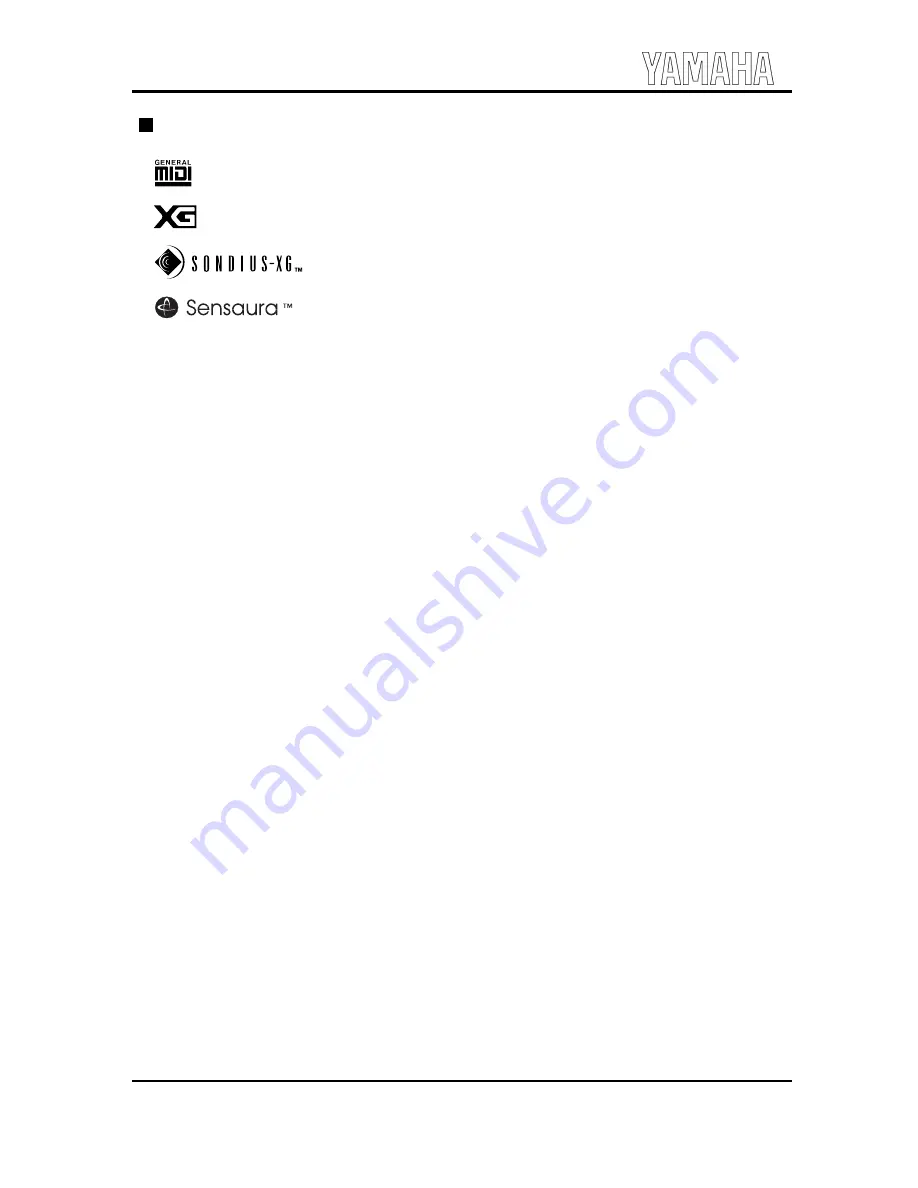 Yamaha LSI YMF744B Technical Manual Download Page 2