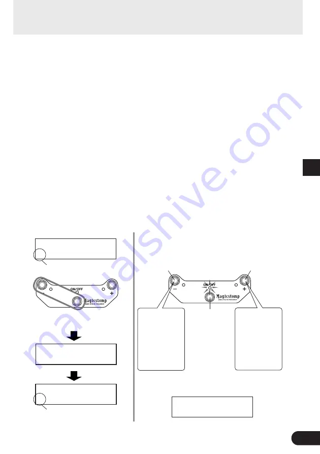 Yamaha Magicstomp Effects Owner'S Manual Download Page 13