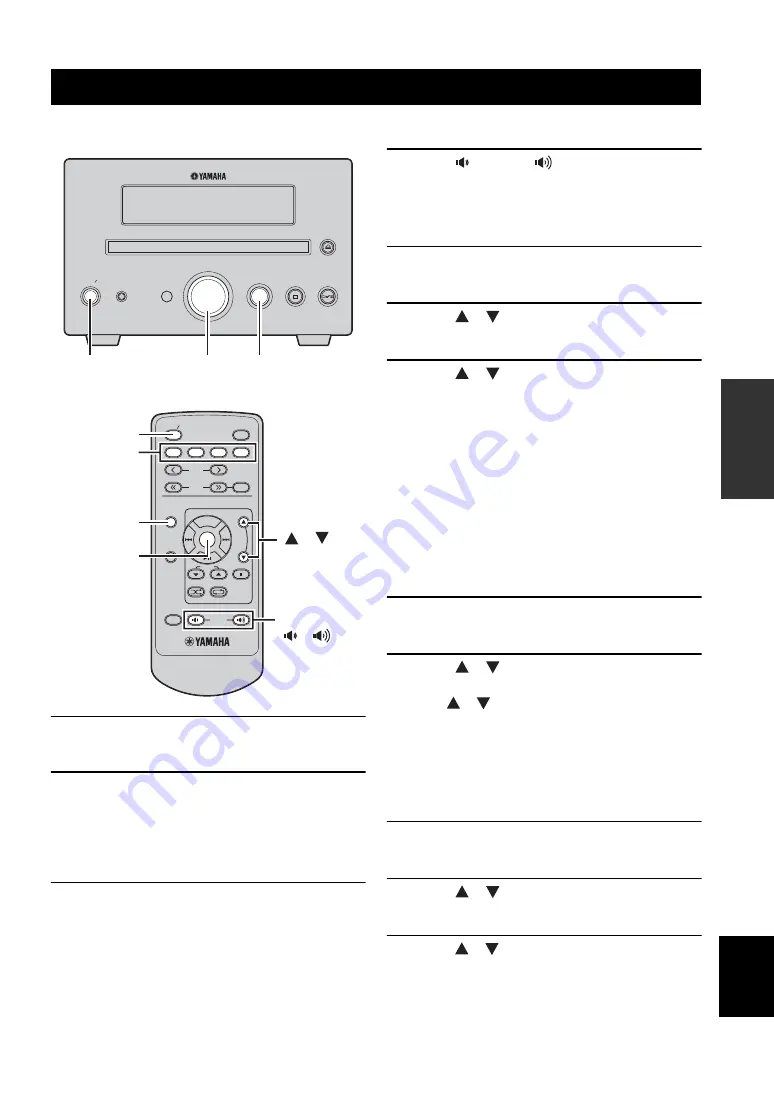 Yamaha MCR-330 Owner'S Manual Download Page 17